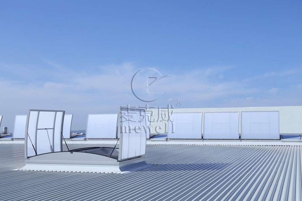 山西圓拱型上開式天窗