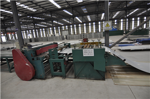 彩鋼板開卷機(jī)